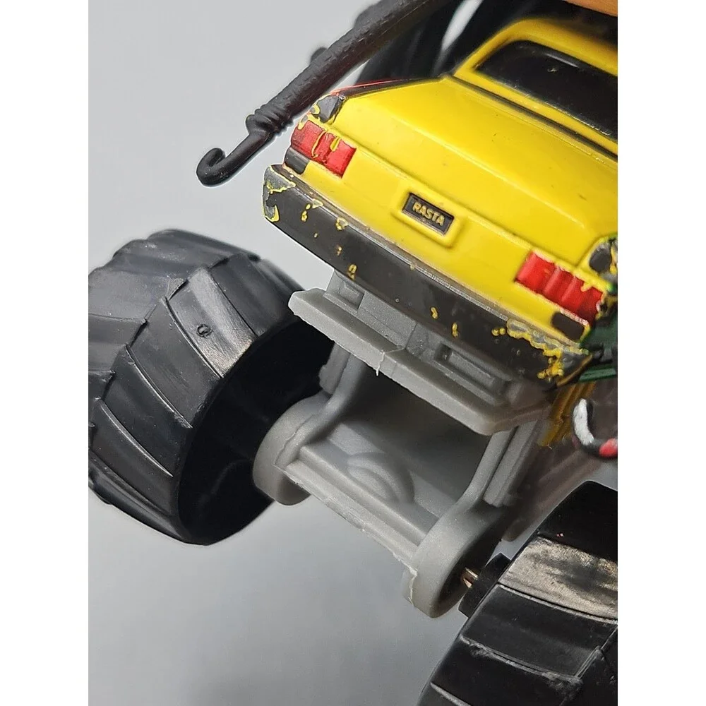 DISNEY PIXAR Cars Toon Jamaican Rasta Carian Monster Truck Maters Tales Dreads.